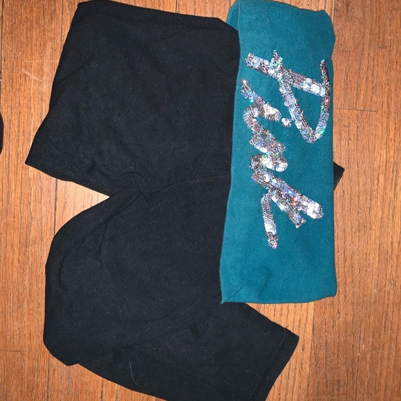 PINK Cropped Yoga Pants - Picture 1 of 2